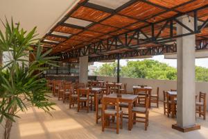 Restaurace v ubytování Hotel Muyu Tulum