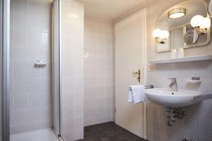 Koupelna v ubytování Bernstein-Hotel Bootshaus