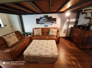 Posezení v ubytování B&B Isabell