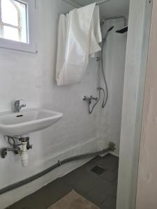 Koupelna v ubytování Trandafir Guesthouse