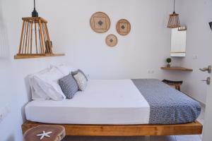 Postel nebo postele na pokoji v ubytování Niki Rooms