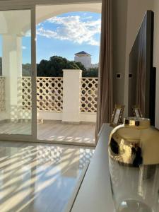 Balkon lub taras w obiekcie Lovely Tona