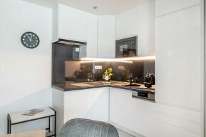 Kuchyňa alebo kuchynka v ubytovaní Spa Residence Carbona Hévíz Apartments KAKADU 203 B