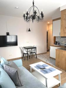 Μια τηλεόραση ή/και κέντρο ψυχαγωγίας στο Apartamentai centre