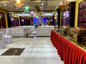 Istumisnurk majutusasutuses Hotel Hirapanna