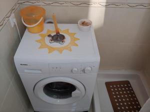 a washing machine with a star on top of it at Ecorustics stay - Casa Ester in Ester