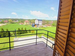Balkón nebo terasa v ubytování Apartman MatiNik Banja Vrujci