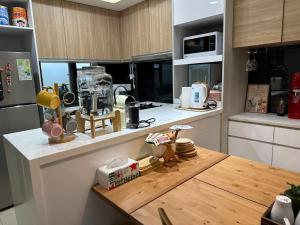 Cucina o angolo cottura di 三木三白包棟民宿