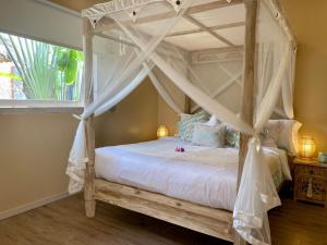 Ένα ή περισσότερα κρεβάτια σε δωμάτιο στο EDEN VALLEY