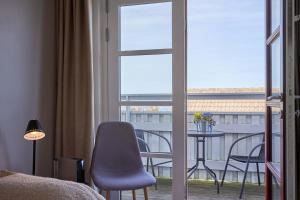 Balkón nebo terasa v ubytování Hotel Klippen