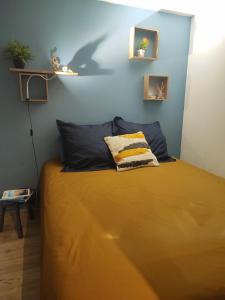 Postel nebo postele na pokoji v ubytování Bel Appartement Mer & Montagne