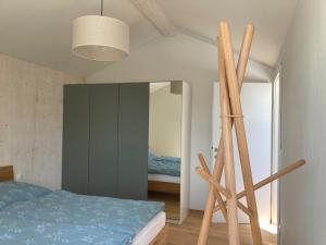 Posteľ alebo postele v izbe v ubytovaní Lagom Haus