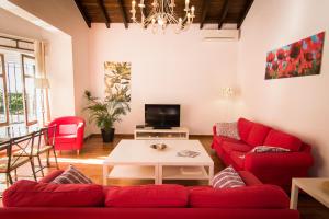 Posedenie v ubytovaní Villa Bike Friendly in center Fuengirola & 2nd line beach