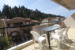 Balkón nebo terasa v ubytování Kasimidis Apartments