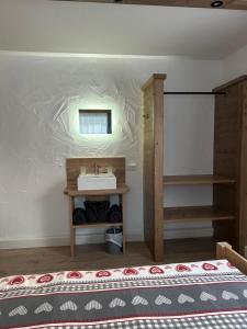 Postel nebo postele na pokoji v ubytování Ferienwohnungen LODGE-B