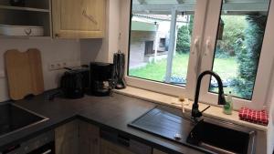 Dapur atau dapur kecil di Stiegenstübchen am Weinberg +17 gambar