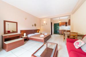 A bed or beds in a room at Arianna Superior Studio 18
