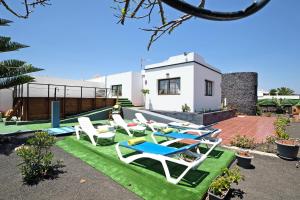 Zahrada ubytování Villa La Bonilla