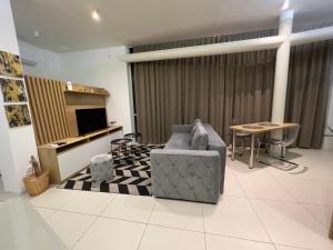TV/trung tâm giải trí tại Apartmani Queen