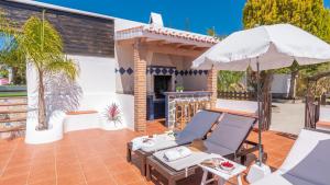 Balkon lub taras w obiekcie Casa Los Almendrales Torrox by Ruralidays