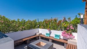 Balkon lub taras w obiekcie Casa Los Almendrales Torrox by Ruralidays