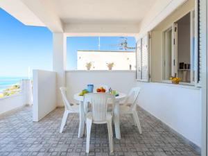 A balcony or terrace at Studio Seccagrande by Interhome
