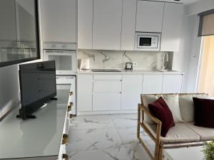 Kuchnia lub aneks kuchenny w obiekcie Bonito apartamento