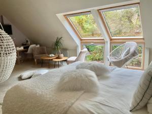 Katil atau katil-katil dalam bilik di La Belle Relax - calme et tranquillité assurés - 2 personnes