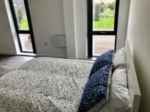 Postel nebo postele na pokoji v ubytování Modern House