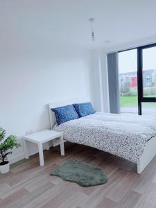 Postel nebo postele na pokoji v ubytování Modern House