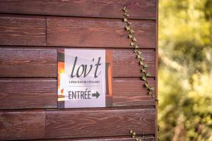Certifikát, hodnocení, plakát nebo jiný dokument vystavený v ubytování Le Lov't - Suite avec jacuzzi