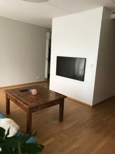 TV a/nebo společenská místnost v ubytování Loft Tartu kesklinnas