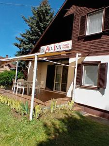 a house with an all new gazebo at All-Inn K&ouml;re in Kisk&ouml;re