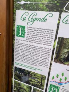 Certifikát, ocenenie alebo iný dokument vystavený v ubytovaní Charmant appartement à Gérardmer
