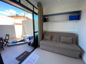 Posezení v ubytování AP TÉRREO COM PISCINA PRIVATIVA