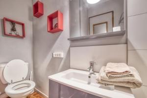 Łazienka w obiekcie Studio cabine Le Charvet