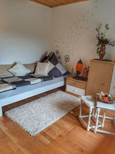 Posezení v ubytování Hillis Ferienwohnung Saarland