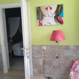 Postel nebo postele na pokoji v ubytování Casale Grandangolo
