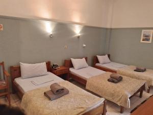Postel nebo postele na pokoji v ubytování Miranta Hotel - Apartments & Studios