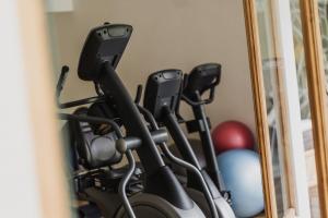 Fitness centrum a/nebo fitness zařízení v ubytování Hotel Mühlbacherhof