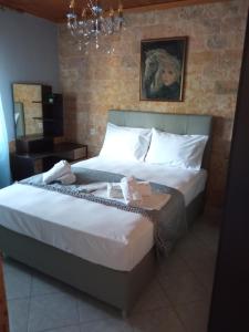 Posteľ alebo postele v izbe v ubytovaní Annas apartment + 19 fotografií