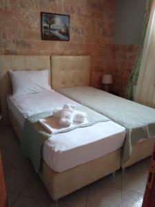 Posteľ alebo postele v izbe v ubytovaní Annas apartment