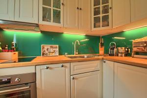 Kuchyň nebo kuchyňský kout v ubytování Alpen Apartment Werfenweng - Ruhe - Pool