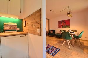 Kuchyň nebo kuchyňský kout v ubytování Alpen Apartment Werfenweng - Ruhe - Pool