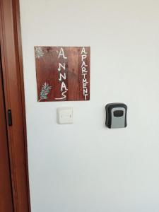 Certifikát, hodnocení, plakát nebo jiný dokument vystavený v ubytování Annas apartment 2 (AgiosNikolaos)