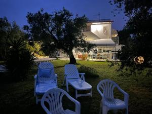 Zahrada ubytování B&B Villa Méditerranée con parking space