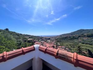 a view of a city from the balcony of a building at T V B - Vacanze Imperia in Imperia