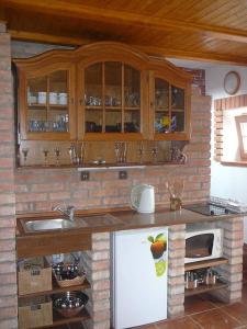 Cucina o angolo cottura di Sklípek na Větřáku