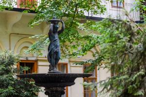 Balkón alebo terasa v ubytovaní Liszt Studio