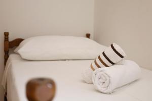 Giường trong phòng chung tại Apartment Pojatica Sumartin